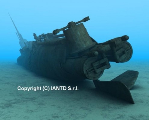 Scirè Ricostruzione 3D IANTD 2015 -centro-subacqueo-didattico